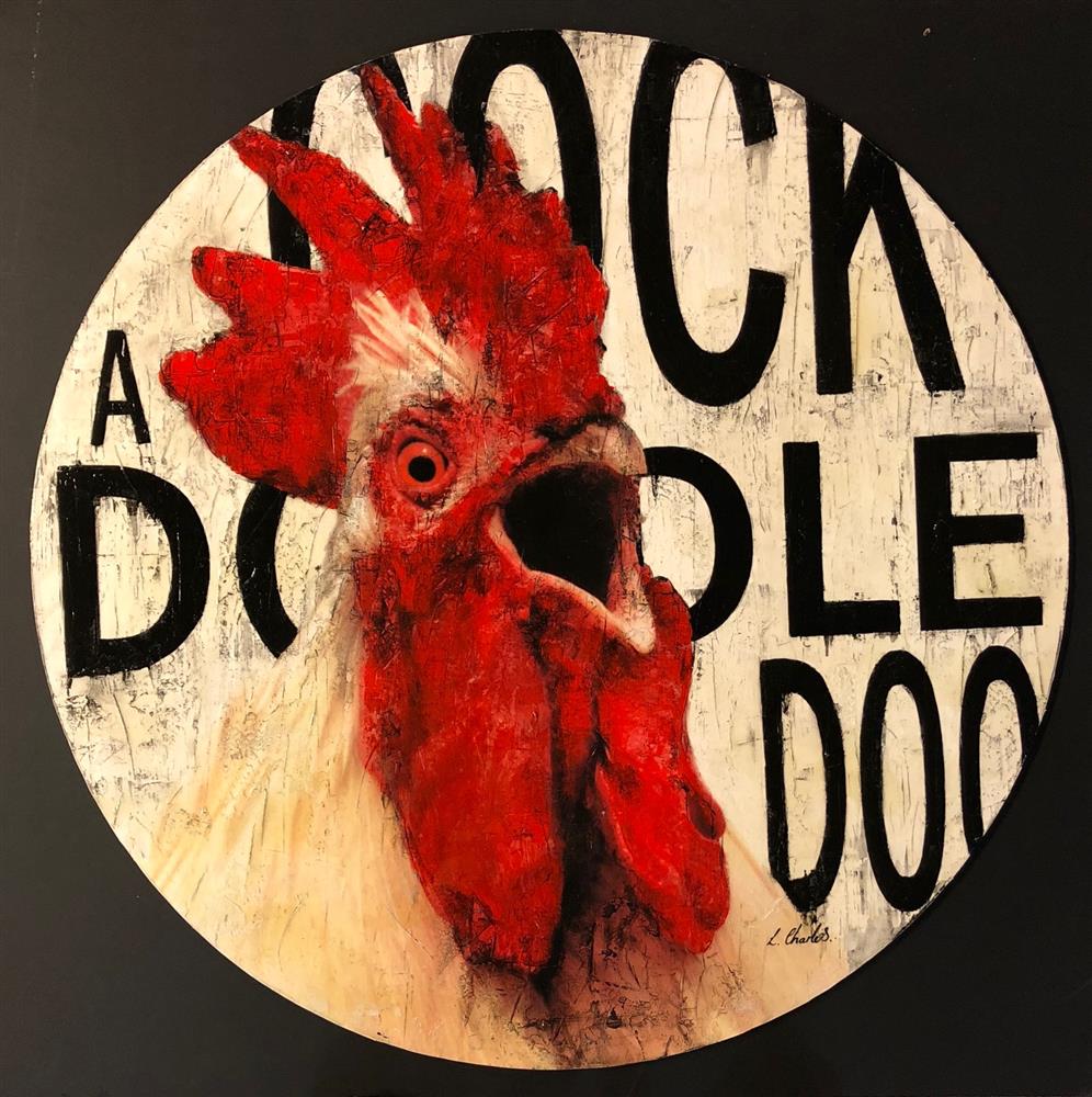 Linda Charles | Cock-a-Doo Circle | Original British Art - EB London