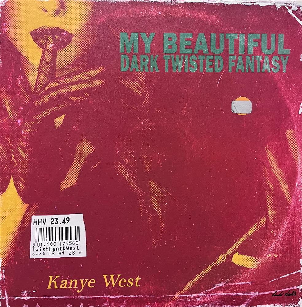 Linda Charles | Dark Twisted Fantasy - ReVinyled Collection | Original British Art - EB London