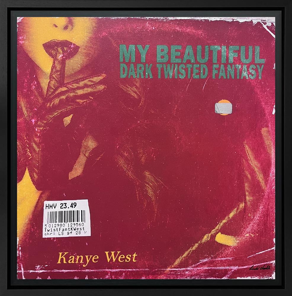 Linda Charles | Dark Twisted Fantasy - ReVinyled Collection | Original British Art - EB London