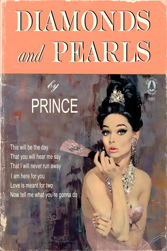 Linda Charles | Diamonds And Pearls | Limited Edition British Art - EB London