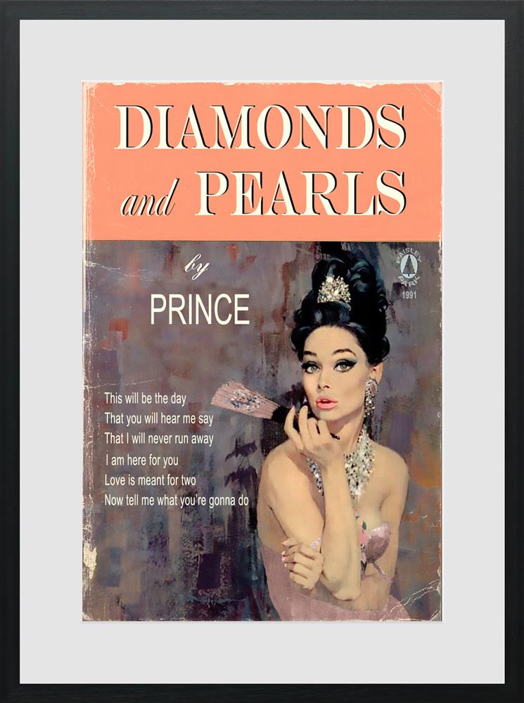 Linda Charles | Diamonds And Pearls | Limited Edition British Art - EB London