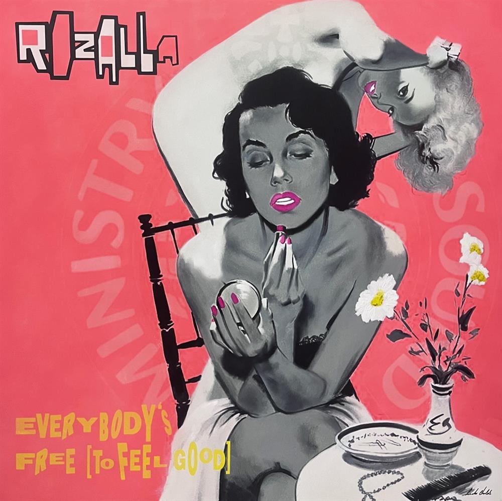 Linda Charles | Everybody's Free, To Feel Good | Original British Art - EB London