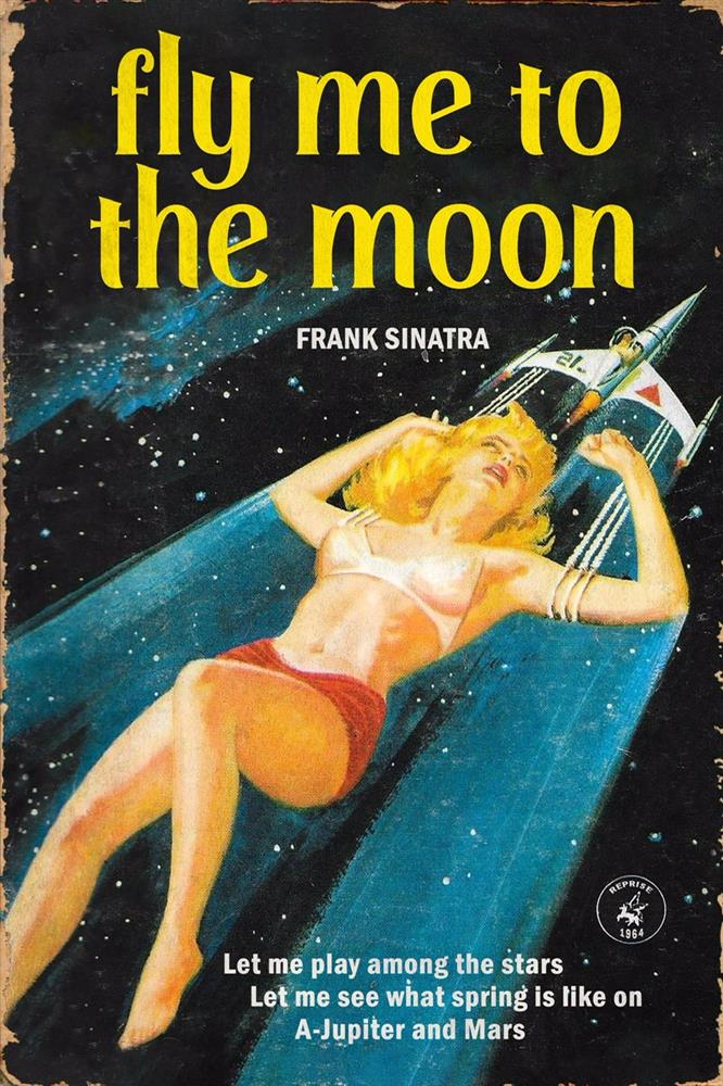 Linda Charles | Fly Me To The Moon | Limited Edition British Art - EB London