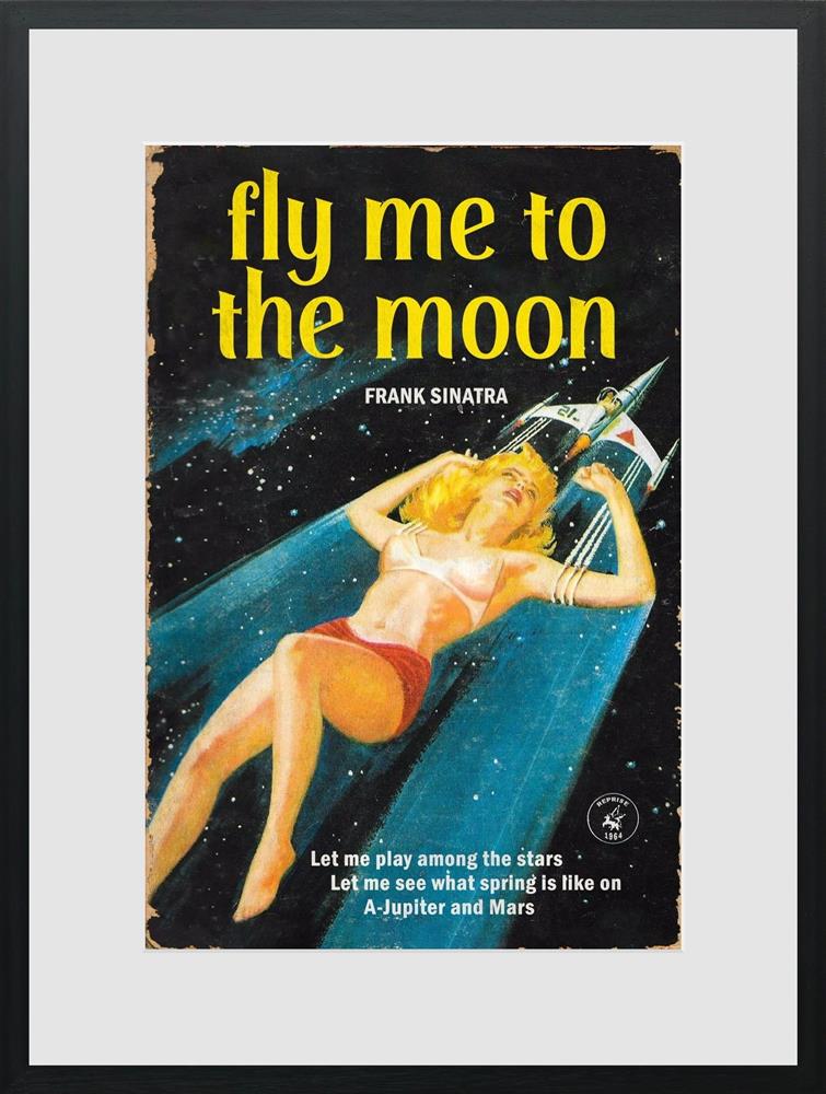 Linda Charles | Fly Me To The Moon | Limited Edition British Art - EB London