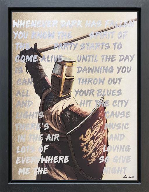 Linda Charles | Give Me The Night - Crusades/Benson | Original British Art - EB London