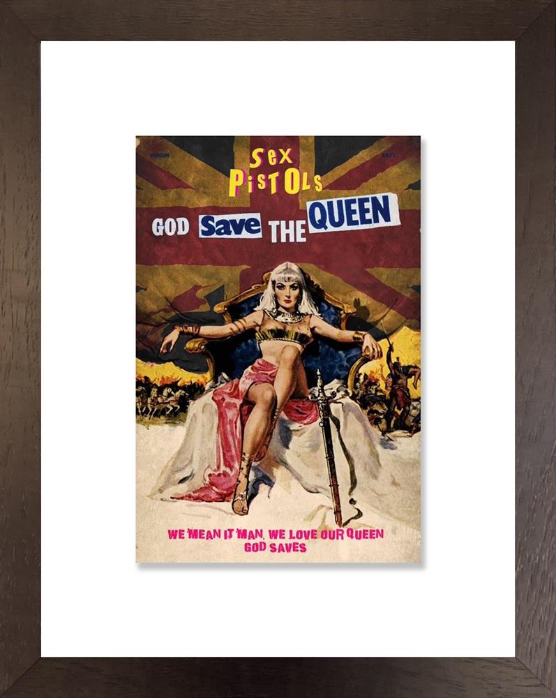 Linda Charles | God Save The Queen - Songbook | Limited Edition British Art - EB London
