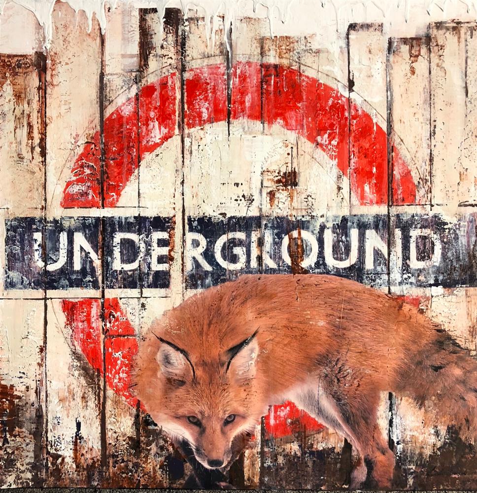 Linda Charles | Going Underground 3 | Original British Art - EB London
