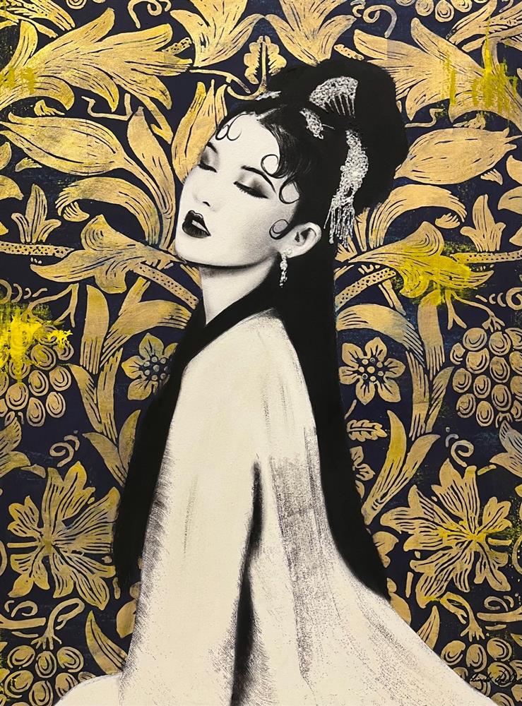 Linda Charles | Golden Beauty II | Original British Art - EB London