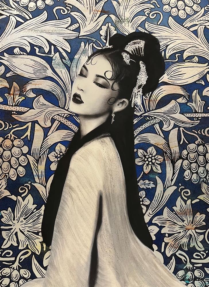 Linda Charles | Golden Beauty III | Original British Art - EB London