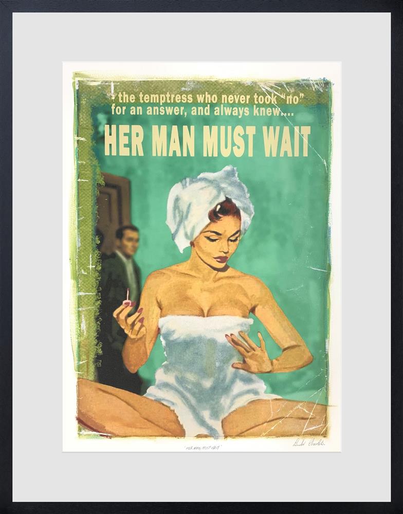Linda Charles | Her Man Must Wait | Limited Edition British Art - EB London