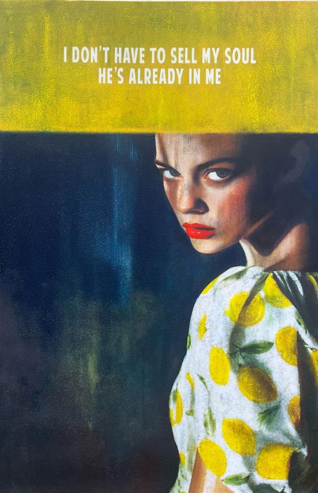 Linda Charles | I Wanna Be Adored - ReMastered | Original British Art - EB London