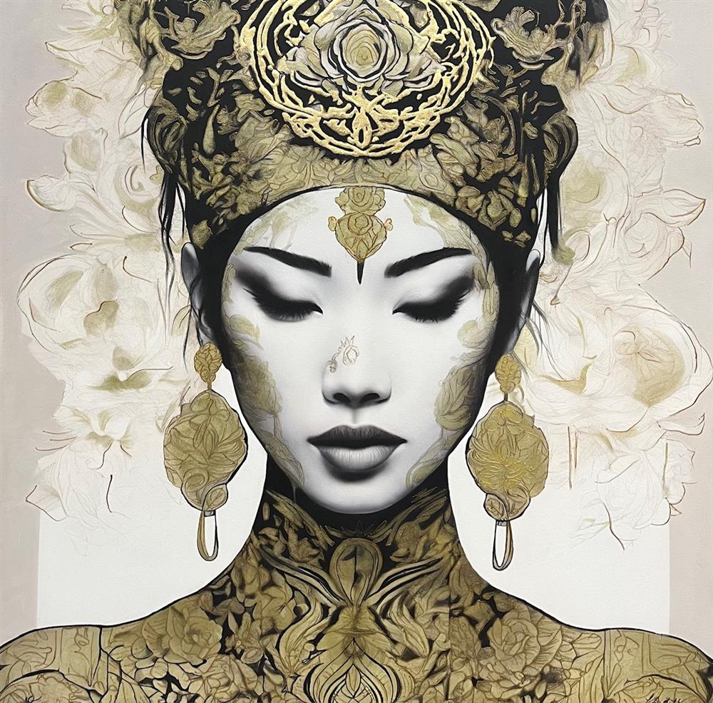Linda Charles | Inner Peace I | Original British Art - EB London