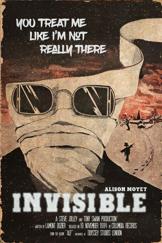 Linda Charles | Invisible - ReMovied | Original British Art - EB London