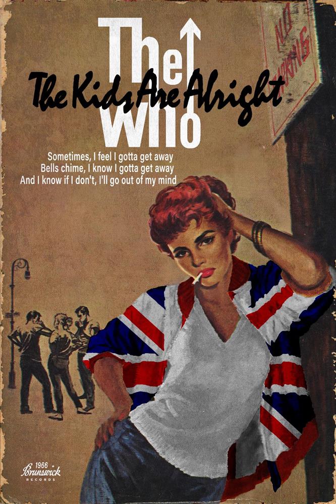 Linda Charles | Kids Are Alright | Original British Art - EB London