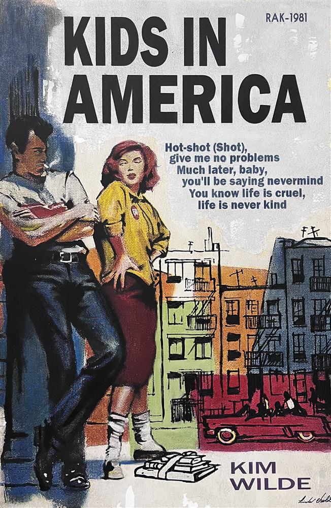 Linda Charles | Kids In America | Original British Art - EB London