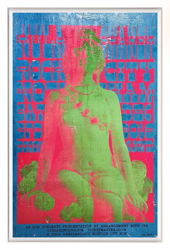 Linda Charles | Kula Shaker - Rock City, Nottingham 2016 | Original British Art - EB London