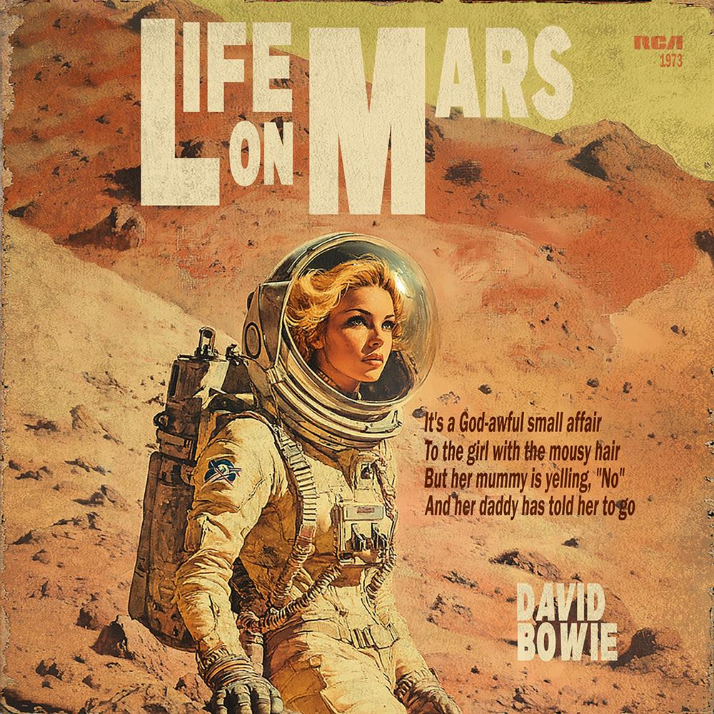 Linda Charles | Life On Mars - LP Songbook | Limited Edition British Art - EB London
