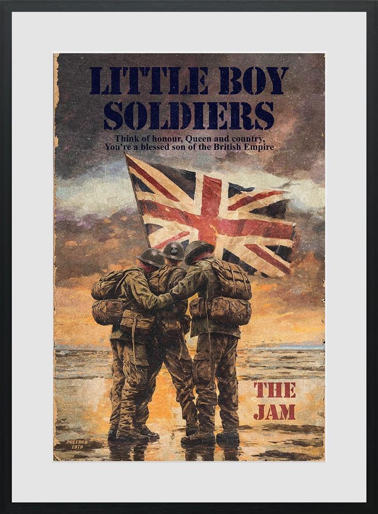 Linda Charles | Little Boy Soldiers | Limited Edition British Art - EB London