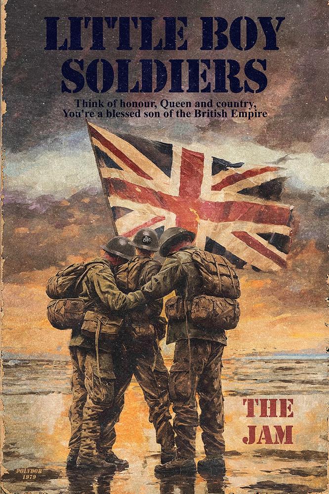 Linda Charles | Little Boy Soldiers | Limited Edition British Art - EB London
