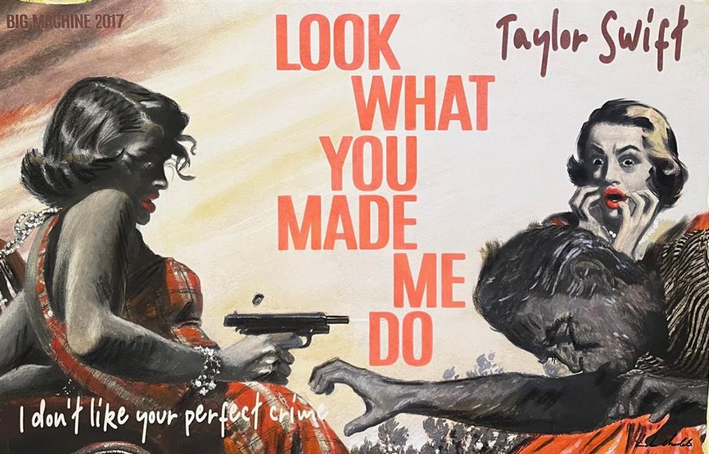 Linda Charles | Look What You Made Me Do | Original British Art - EB London