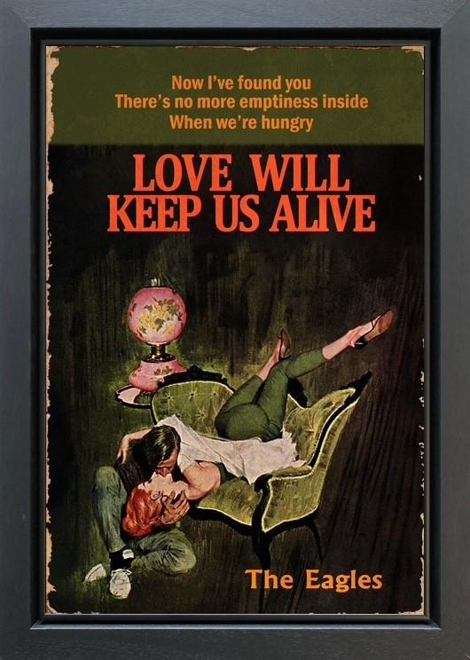 Linda Charles | Love Will Keep Us Alive | Original British Art - EB London