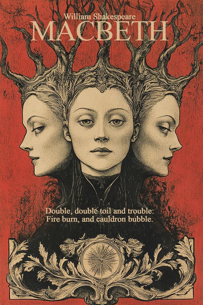 Linda Charles | Macbeth - Miniature | Limited Edition British Art - EB London