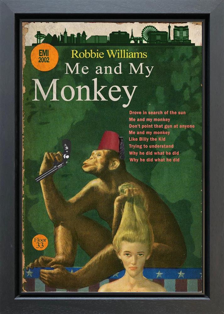 Linda Charles | Me And My Monkey | Original British Art - EB London