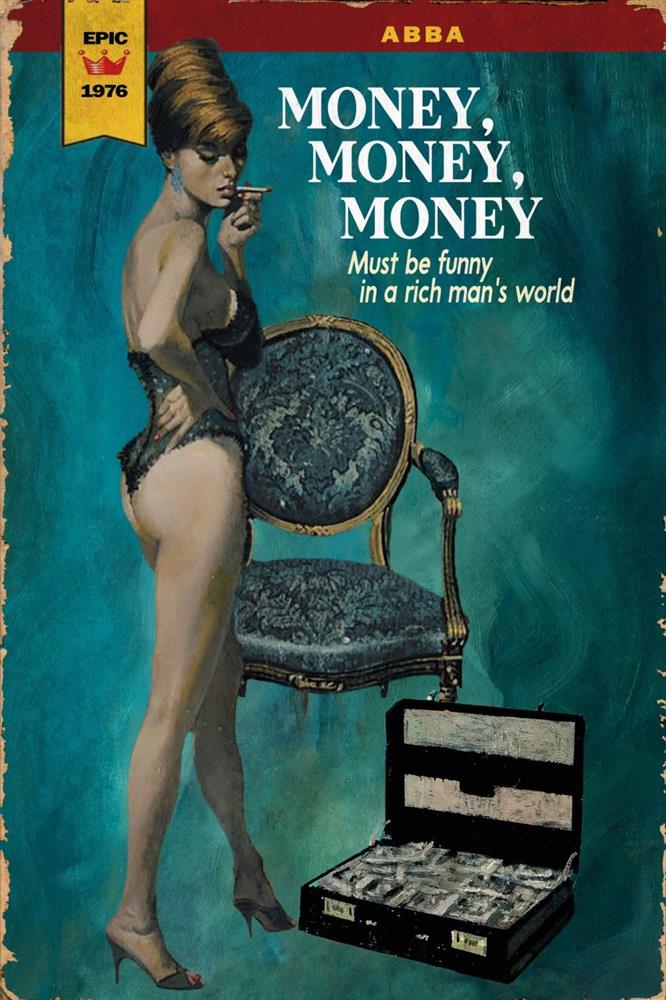Linda Charles | Money, Money, Money - Miniature | Limited Edition British Art - EB London