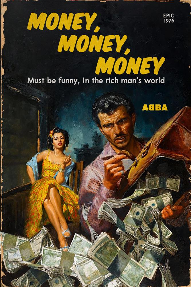 Linda Charles | Money, Money, Money | Original British Art - EB London