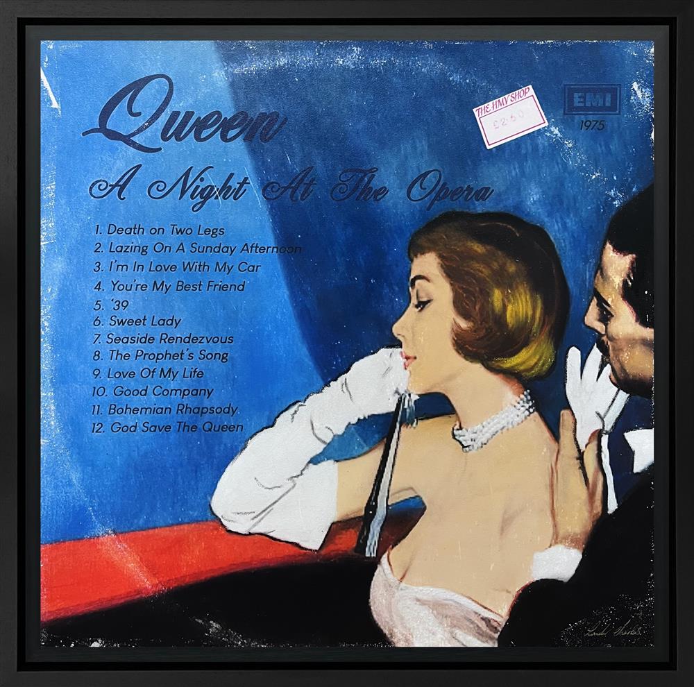 Linda Charles | Night At The Opera - ReVinyled Collection | Original British Art - EB London