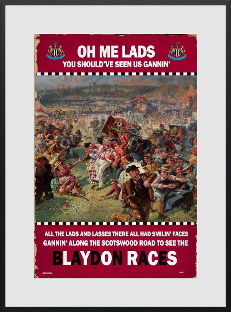 Linda Charles | Oh Me Lads - Exclusive Edition | Limited Edition British Art - EB London
