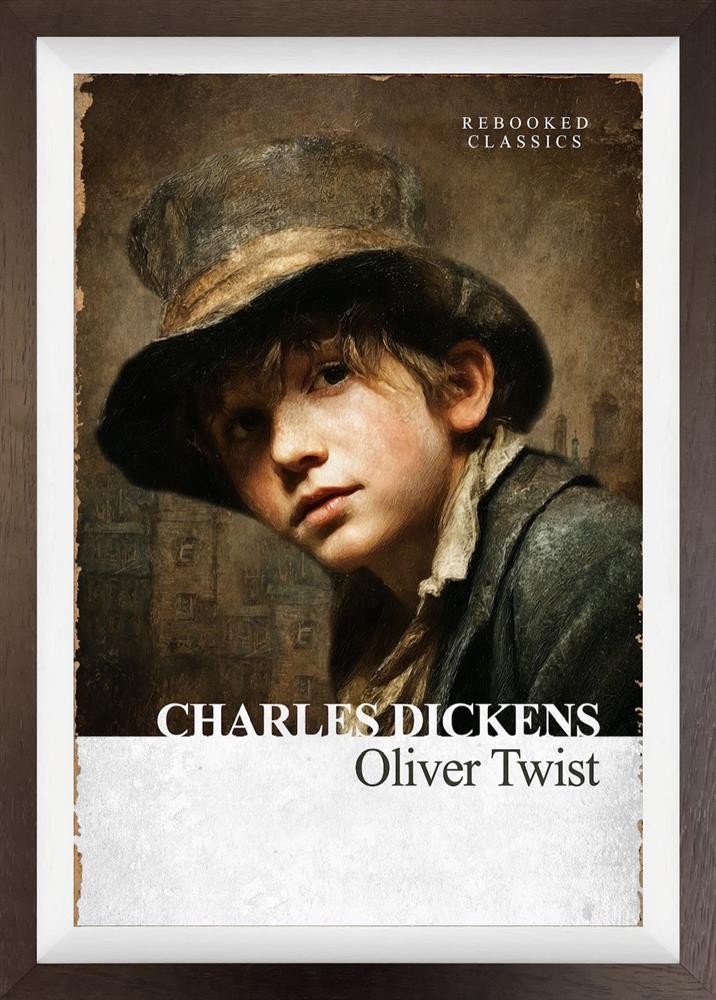 Linda Charles | Oliver Twist - Rebooked | Original British Art - EB London
