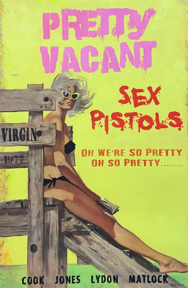 Linda Charles | Pretty Vacant - Miniature | Limited Edition British Art - EB London