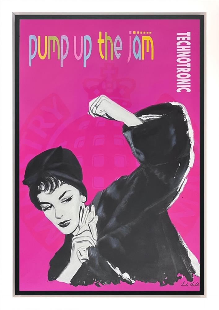 Linda Charles | Pump Up The Jam II | Original British Art - EB London