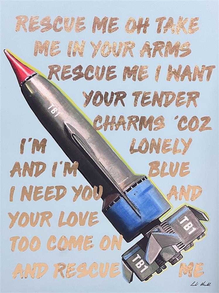Linda Charles | Rescue Me - Franklin/Thunderbirds | Original British Art - EB London