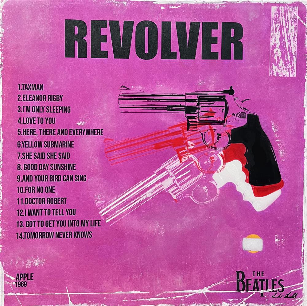 Linda Charles | Revolver - ReVinyled Collection | Original British Art - EB London