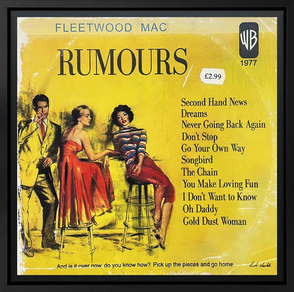 Linda Charles | Rumours - ReVinyled Collection | Original British Art - EB London