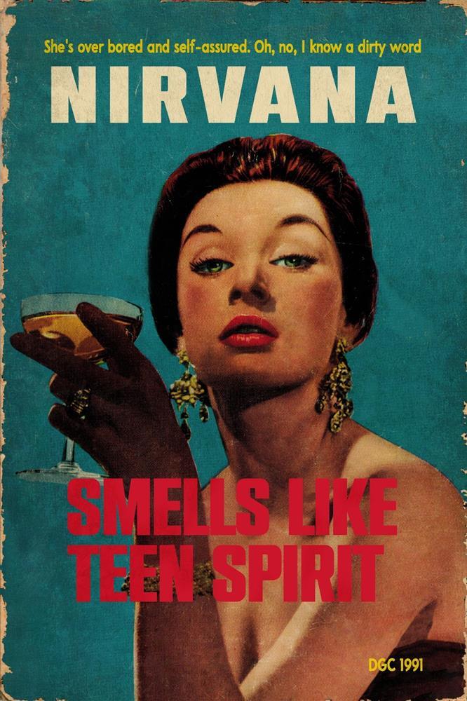Linda Charles | Smells Like Teen Spirit | Original British Art - EB London