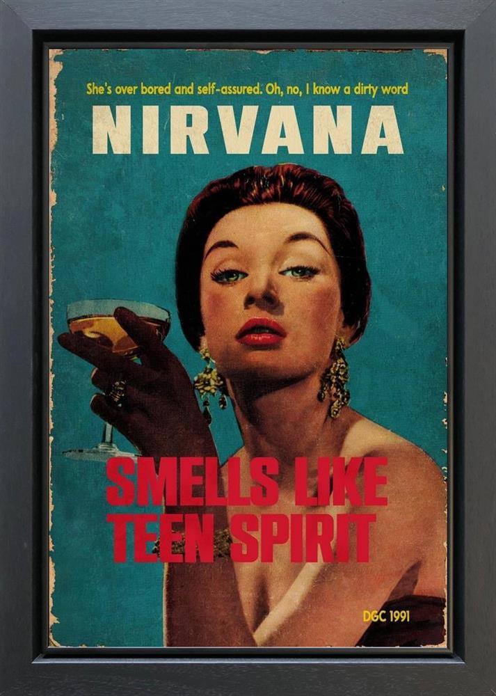 Linda Charles | Smells Like Teen Spirit | Original British Art - EB London