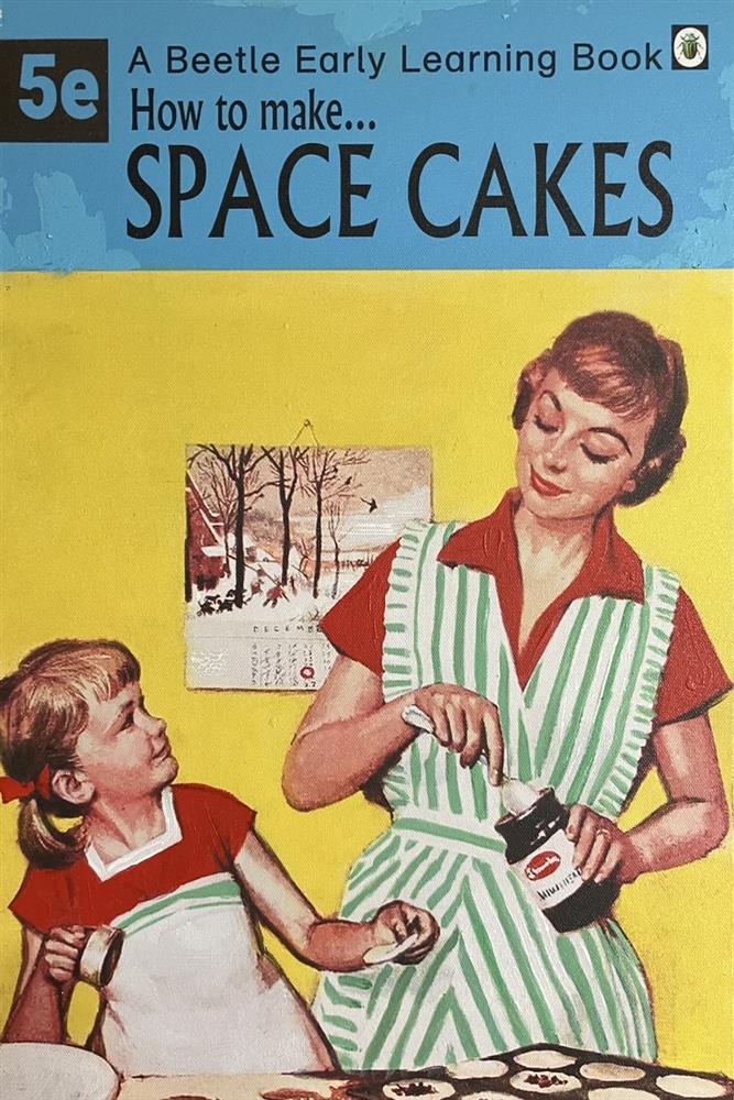 Linda Charles | Space Cakes | Original British Art - EB London
