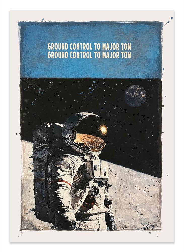Linda Charles | Space Oddity - ReMastered | Limited Edition British Art - EB London
