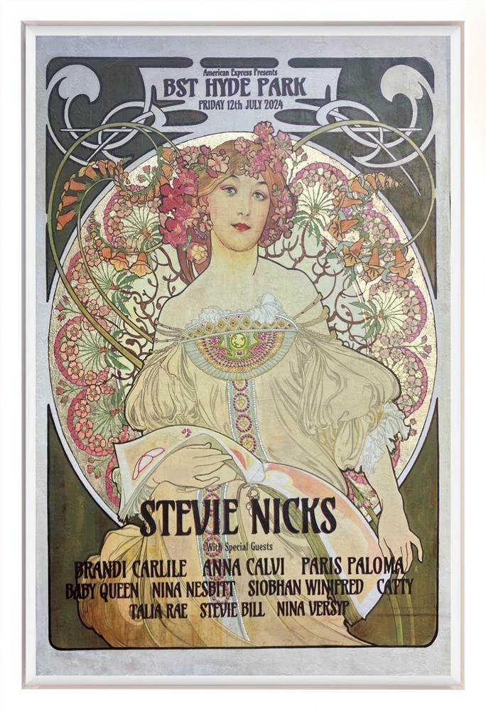 Linda Charles | Stevie Nicks - Hyde Park, London July 2024 | Original British Art - EB London