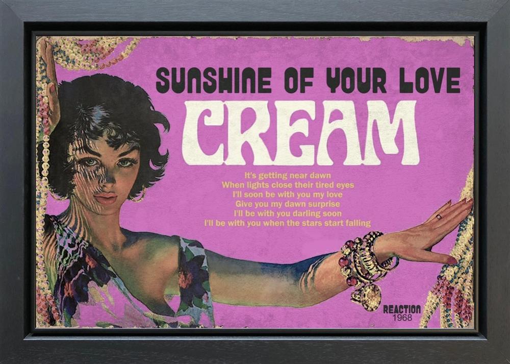 Linda Charles | Sunshine Of Your Love Cream | Original British Art - EB London