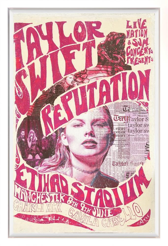 Linda Charles | Taylor Swift - Reputation Tour 2018 | Original British Art - EB London