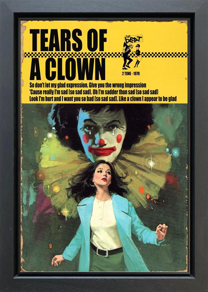 Linda Charles | Tears Of A Clown | Original British Art - EB London