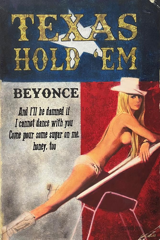 Linda Charles | Texas Hold 'Em | Original British Art - EB London