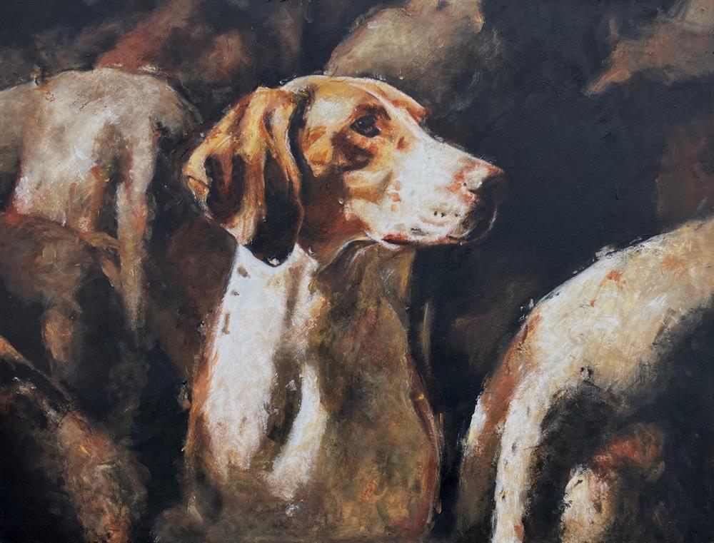 Linda Charles | The Hounds I | Original British Art - EB London