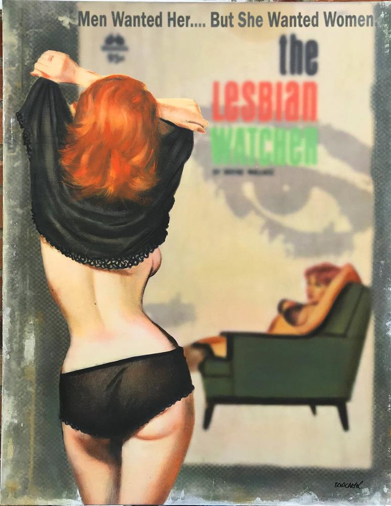 Linda Charles | The Lesbian Watcher | Original British Art - EB London