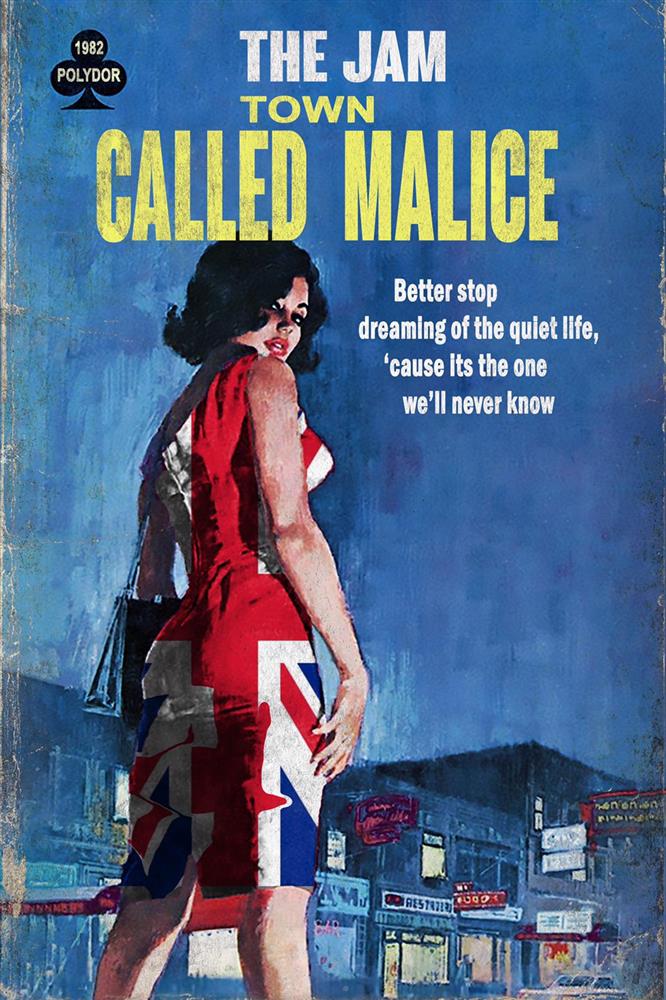 Linda Charles | Town Called Malice - Miniature | Limited Edition British Art - EB London