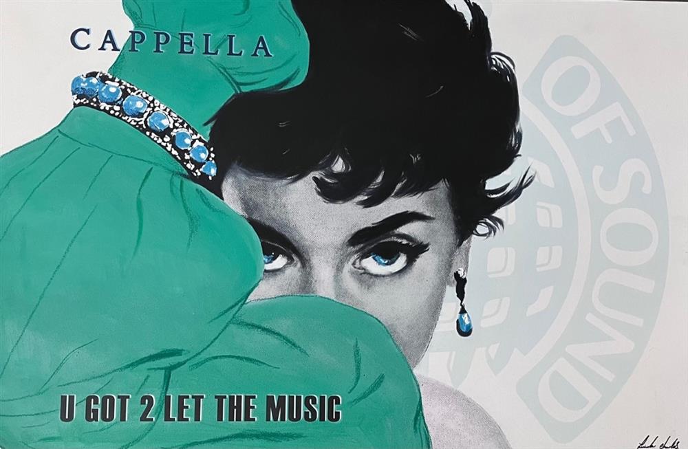 Linda Charles | U Got 2 Let The Music | Original British Art - EB London